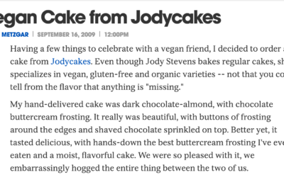 Vegan Cake from Jodycakes – Houston Press